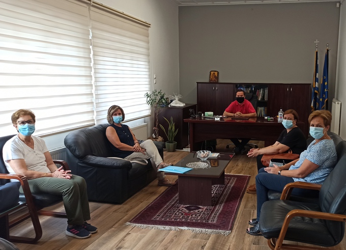 Φωτογραφία Συνάντηση Δημάρχου Νάουσας